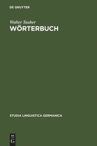 Der Wortschatz des Hans Sachs: Band 2 Wörterbuch
