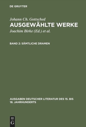 Ausgewählte Werke: Band 2 Sämtliche Dramen