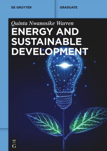 Energy and Sustainable Development