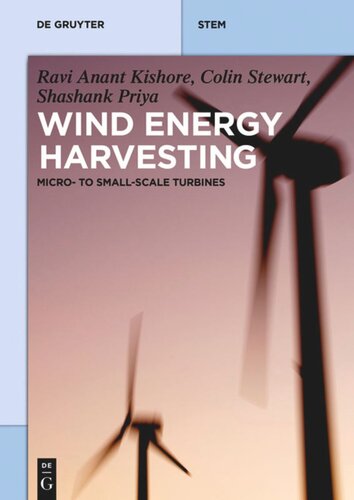 Wind Energy Harvesting: Micro-to-Small Scale Turbines