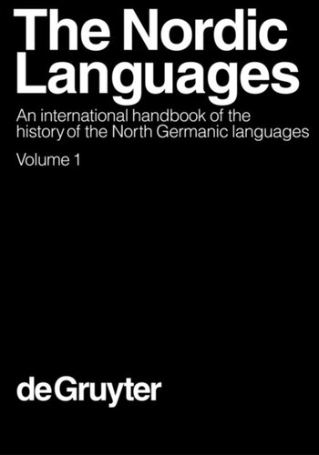The Nordic Languages: Volume 1