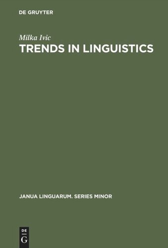 Trends in Linguistics