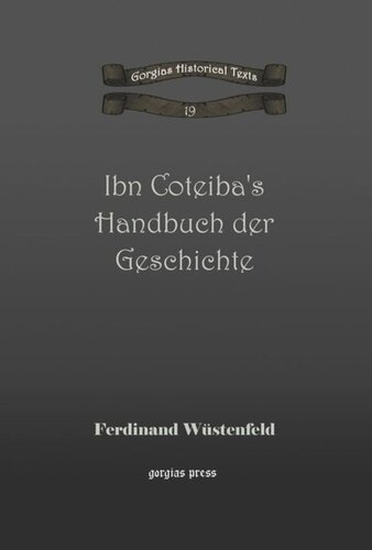 Ibn Coteiba's Handbuch der Geschichte