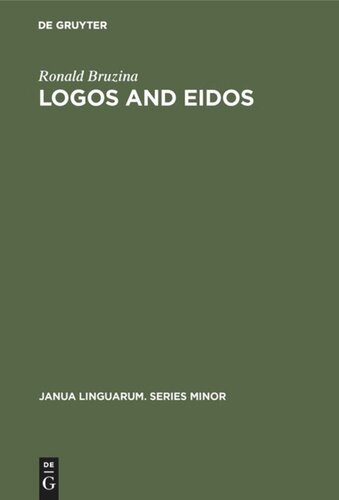 Logos and Eidos: The Concept in Phenomenology