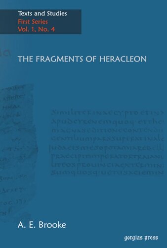The Fragments of Heracleon