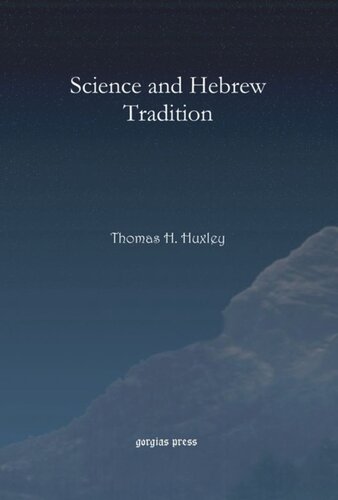 Science and Hebrew Tradition