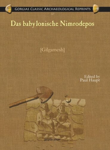 Das babylonische Nimrodepos: [Gilgamesh]