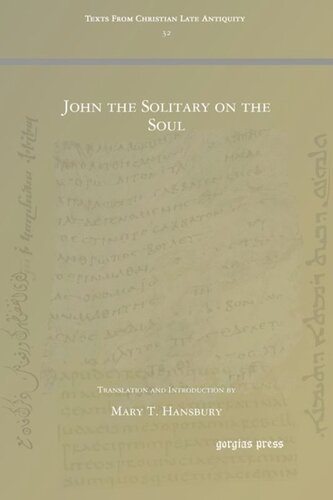 John the Solitary on the Soul