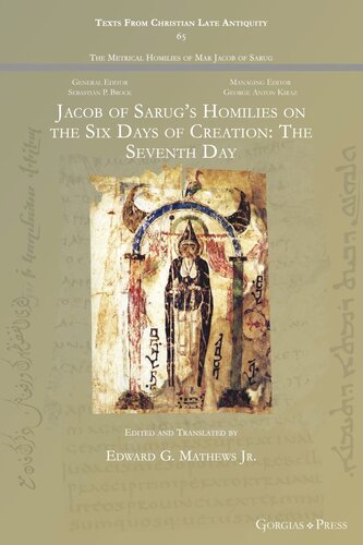 Jacob of Sarug’s Homilies on the Six Days of Creation: The Seventh Day