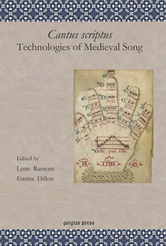Cantus scriptus: Technologies of Medieval Song: The Lawrence J. Schoenberg Symposium on Manuscript Studies in the Digital Age; 2010 Symposium