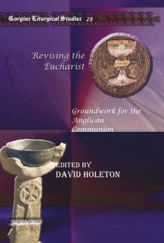 Revising the Eucharist: Groundwork for the Anglican Communion