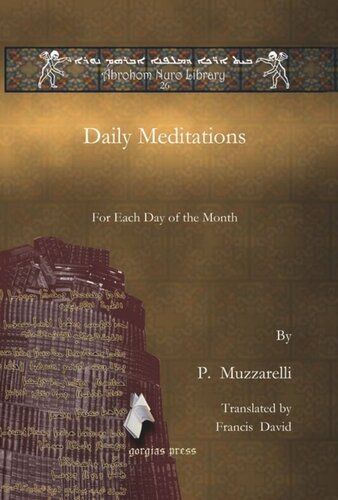 Daily Meditations: For Each Day of the Month