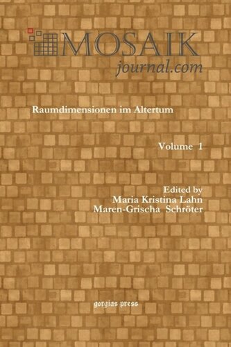 Mosaikjournal: Raumdimensionen im Altertum>
