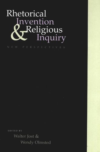 Rhetorical Invention and Religious Inquiry