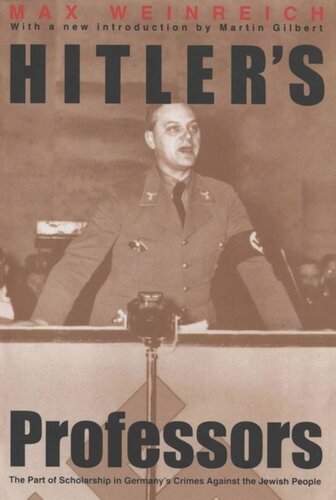 Hitler's Professors: Second Edition