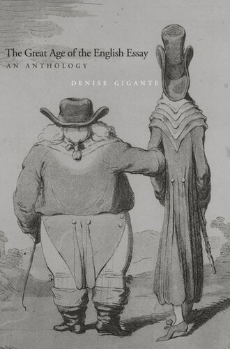 The Great Age of the English Essay: An Anthology