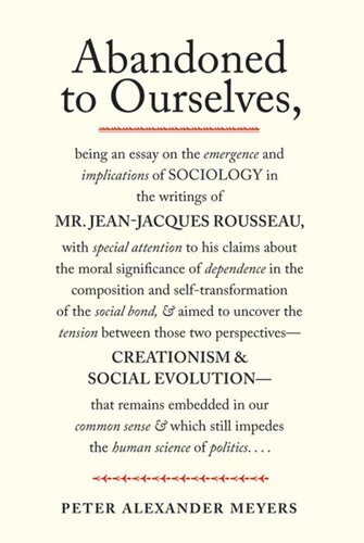 Abandoned to Ourselves