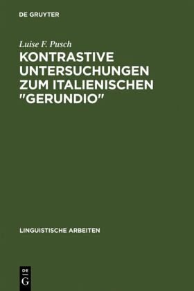 Kontrastive Untersuchungen zum italienischen 