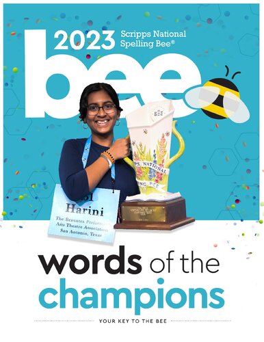 2023 Scripps National Spelling Bee Words of the Champions