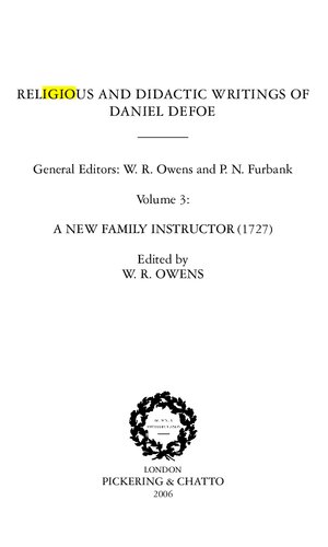 A New Family Instructor (1727)