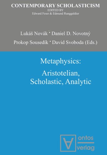 Metaphysics: Aristotelian, Scholastic, Analytic