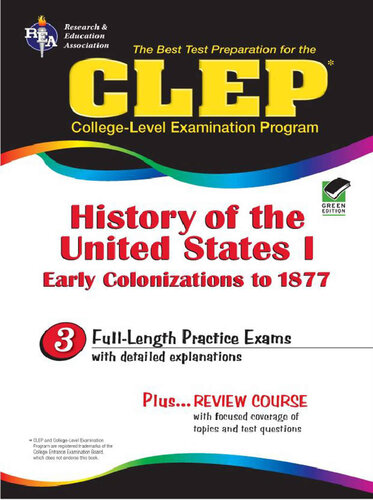 CLEP History of the United States I (REA)