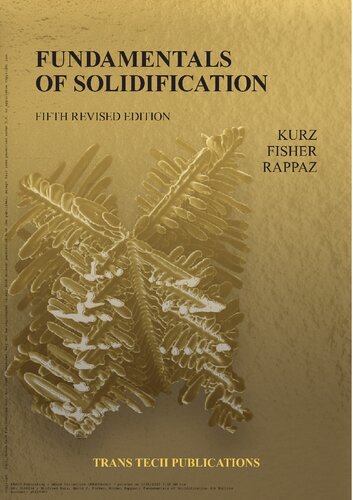 Fundamentals of Solidification