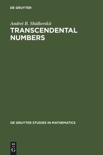 Transcendental Numbers