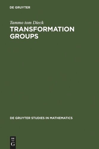Transformation Groups