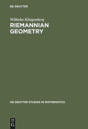 Riemannian Geometry