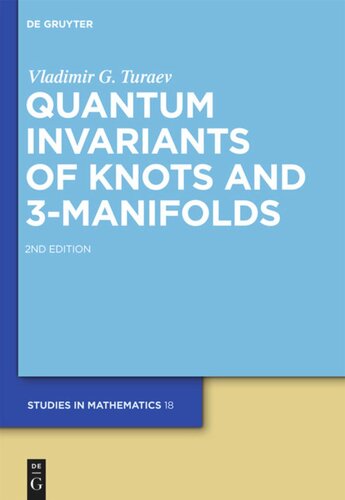 Quantum Invariants of Knots and 3-Manifolds