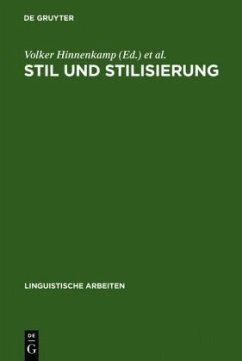 Stil und Stilisierung: Arbeiten zur interpretativen Soziolinguistik