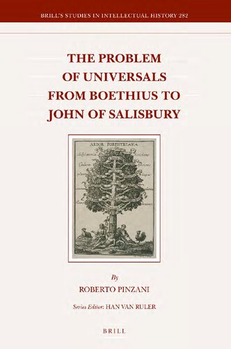The Problem of Universals from Boethius to John of Salisbury