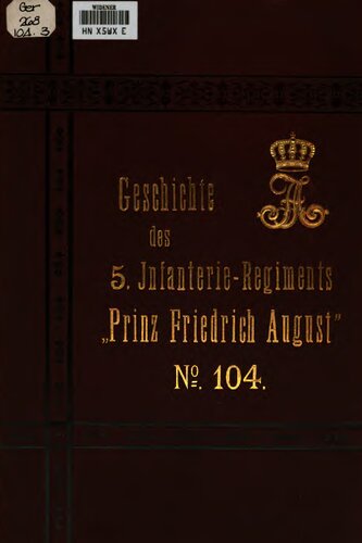 Geschichte des 5. Infanterie-Regiments 