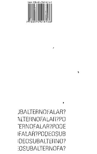 Pode o Subalterno Falar?