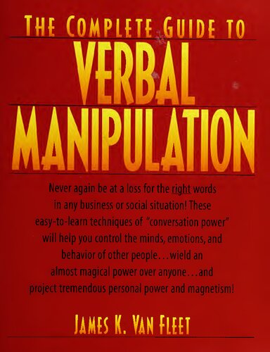 Complete Guide to Verbal Manipulation