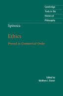 Ethics: Proved in Geometrical Order
