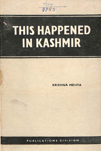 This Happened in Kashmir