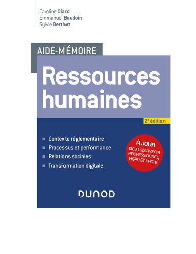 Aide-mémoire - Ressources humaines - 2e éd.