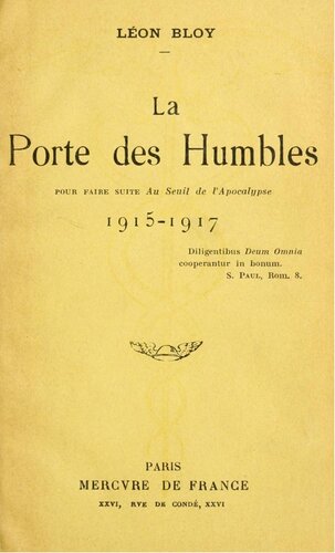 La porte des humbles
