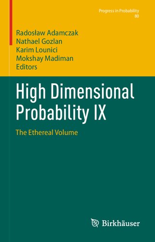 High Dimensional Probability IX: The Ethereal Volume