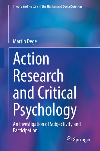 Action Research and Critical Psychology: An Investigation of Subjectivity and Participation