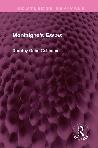 Montaigne's Essais