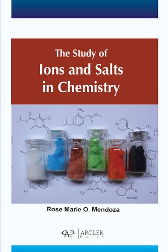 The Study of Ions and Salts in Chemistry
