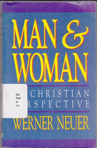 man and woman in christian perspective