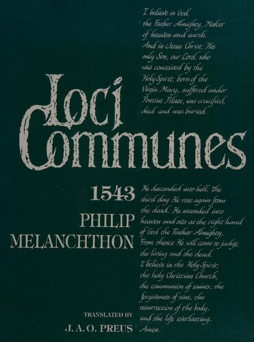 Loci communes, 1543