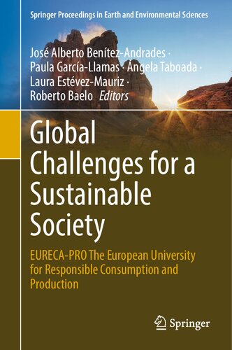 Global Challenges for a Sustainable Society: EURECA-PRO The European University for Responsible Consumption and Production