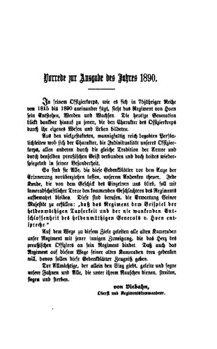 Stammliste des Offizerkorps des Infanterie-Regiments von Horn (3. Rheinisches), Nr. 29