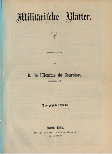 Militärische Blätter