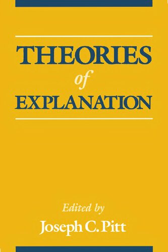 Theories of Explanation